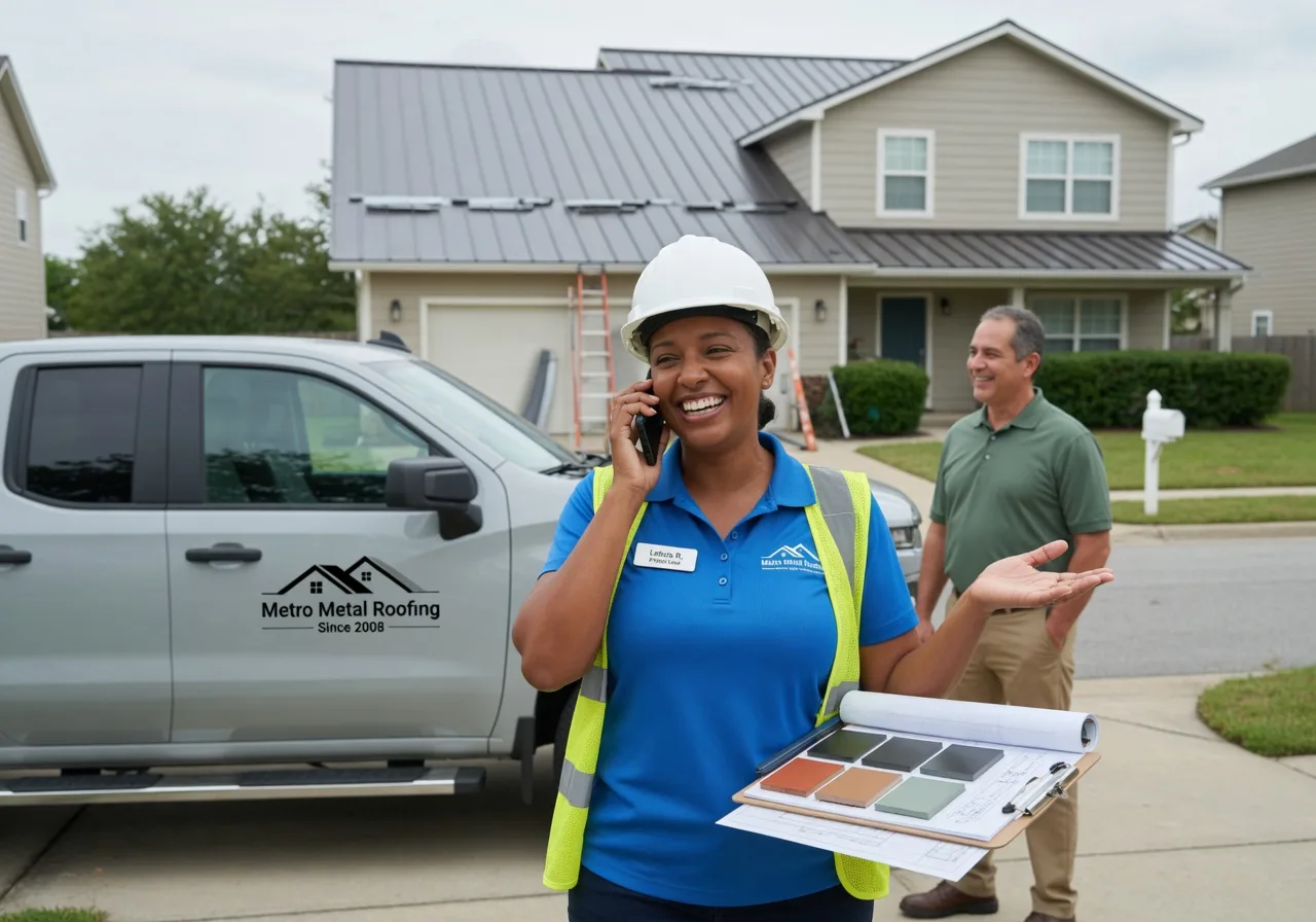 Storm Damage Metal Roof Repair in Charlotte, IA
